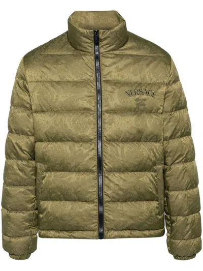 Versace Jackets In Green