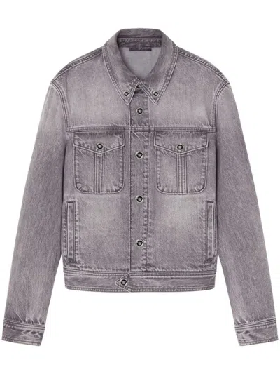 Versace Jackets In Mid Grey