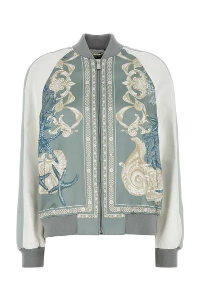 Versace Jackets In Green