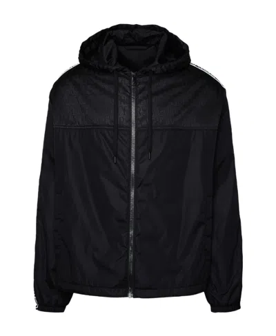 Versace Black Nylon Jacket