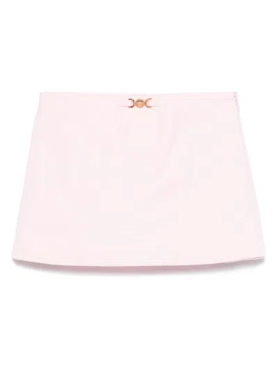 Versace Kids' Jacquard Skorts In Rose