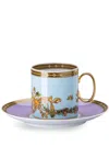 Versace Jardin De  Coffee Set In Blue