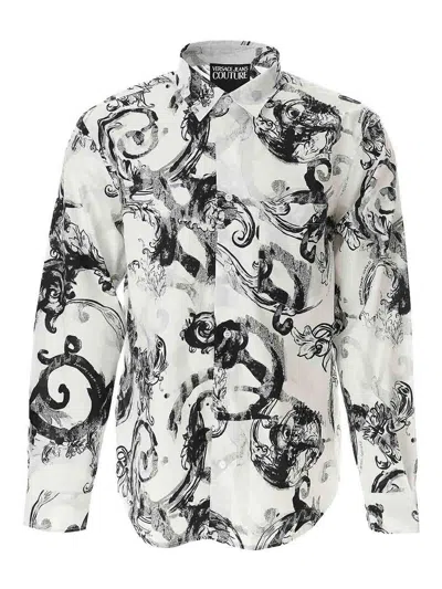 Versace Jeans All Over Baroque Shirt In Multi