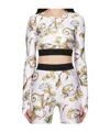 Versace Jeans Barocco-print Top In Multi