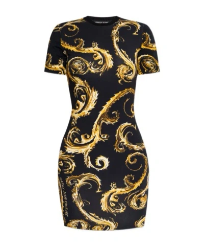 Versace Jeans Baroque-print T-shirt Dress
