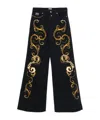 Versace Jeans Belt-loop Jeans In Black