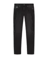 Versace Jeans Belt-loop Jeans In Black