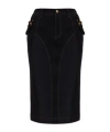 Versace Jeans Belt Loop Skirt In Multi