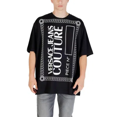 Versace Jeans Black Cotton T-shirt