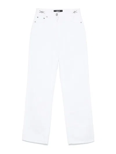 VERSACE JEANS BOOT-CUT - BLANCO