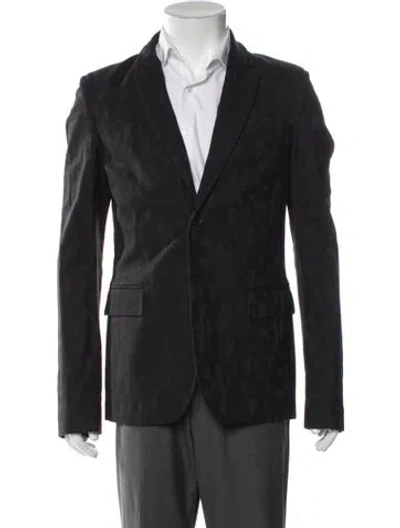 Pre-owned Versace Jeans Blazer In Black