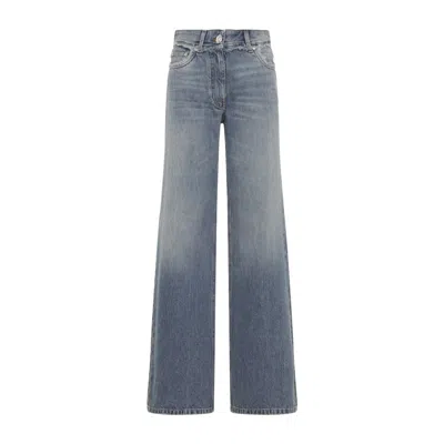 Versace Five-pockets Jeans In Blue