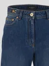 Versace Blue Medusa '95 Denim Pants In Blue