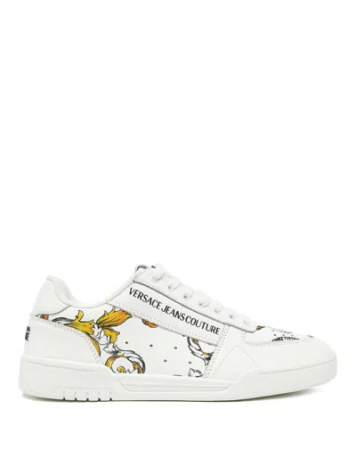 Versace Jeans Brooklyn All Over Baroque Sneakers In Multi