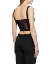 Versace Jeans Buckle-straps Corset Tank Top