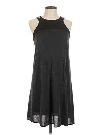 Pre-owned Versace Jeans Casual Dress In Black