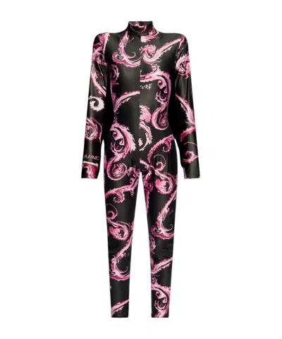 Versace Jeans Chromo Couture-print Jumpsuit