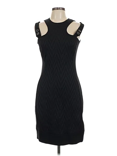 Pre-owned Versace Jeans Cocktail Dress In Black