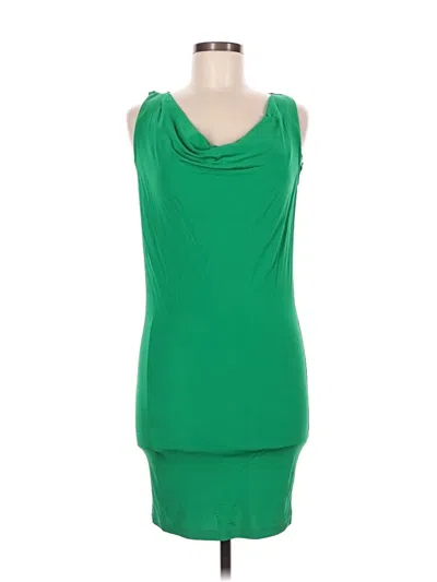 Pre-owned Versace Jeans Cocktail Dress In Green