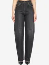 Versace Jeans With Studs In Black
