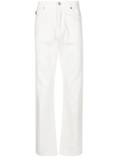 Versace Regular Fit Jeans In White