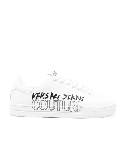 Versace Jeans Court 88 Sneakers In White