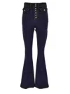 Versace Jeans Couture 5 Pocket Pants In Black