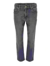 Versace Jeans Couture 5 Pocket Pants In Blue