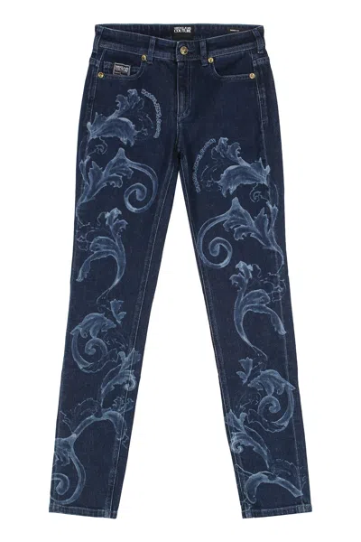 VERSACE JEANS COUTURE 5-POCKET SKINNY JEANS