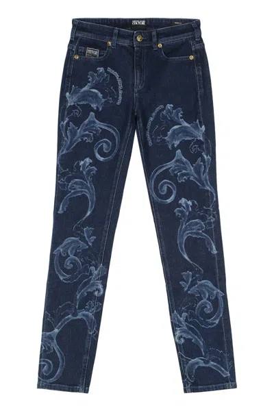 VERSACE JEANS COUTURE VERSACE JEANS COUTURE 5-POCKET SKINNY JEANS