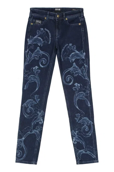 VERSACE JEANS COUTURE VERSACE JEANS COUTURE 5-POCKET SKINNY JEANS