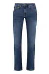 VERSACE JEANS COUTURE 5-POCKET STRAIGHT-LEG JEANS