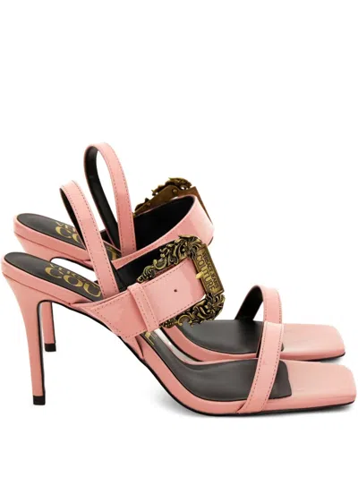 Versace Jeans Couture 85mm Emily Sandals In ピンク