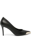 Versace Jeans Couture 85mm Scarlett Pumps In Black