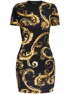 Versace Jeans Couture Baroque-print T-shirt Dress