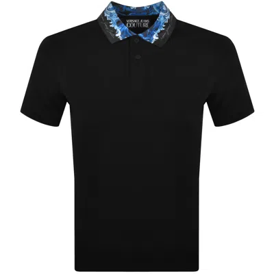 Versace Jeans Couture Abyss Polo T Shirt Black