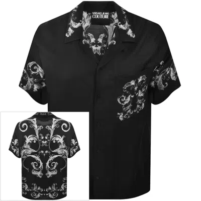 Versace Jeans Couture All Over Print Shirt Black