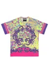 VERSACE JEANS COUTURE ANIMALIER BAROQUE T-SHIRT