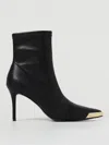 Versace Jeans Couture Flache Stiefeletten  Damen Farbe Schwarz In Black