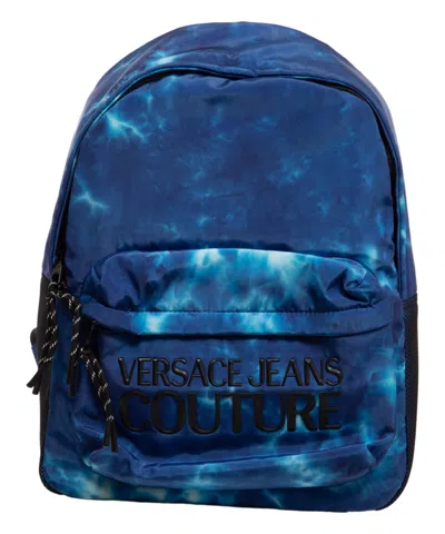 Versace Jeans Couture Backpack In Blue