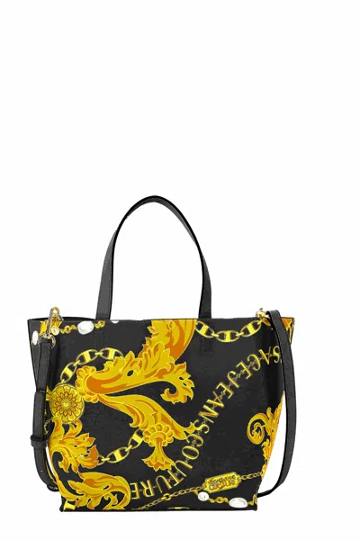 Versace Jeans Couture Bag In Black