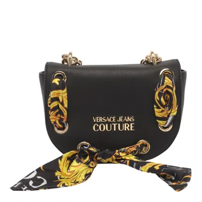 Versace Jeans Couture Bag In Black