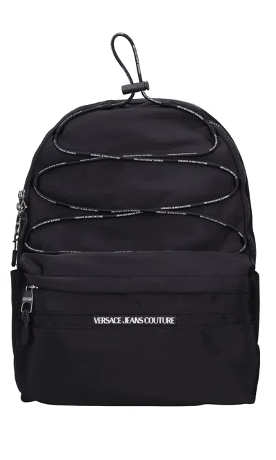 Versace Jeans Couture Bags.. Black In Nero Neri E Grigi