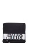 Versace Jeans Couture Bags.. Black In Nero Neri E Grigi