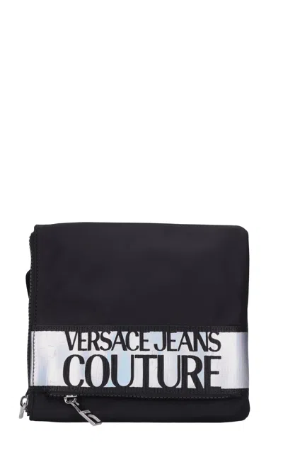 Versace Jeans Couture Bags.. Black In Nero Neri E Grigi