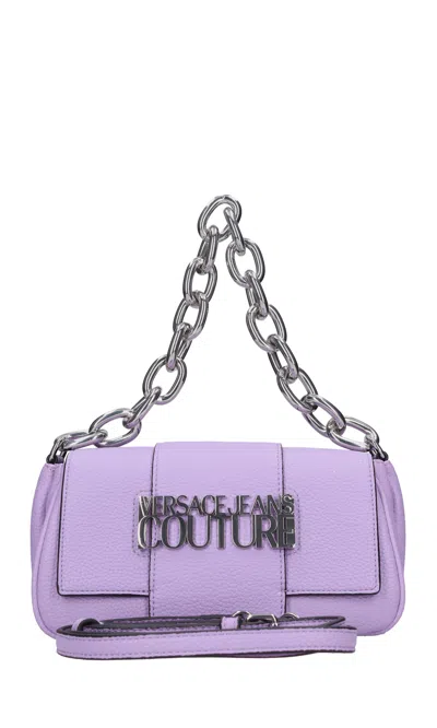 Versace Jeans Couture Bags.. Lilac In Lilla Chiari E Naturali
