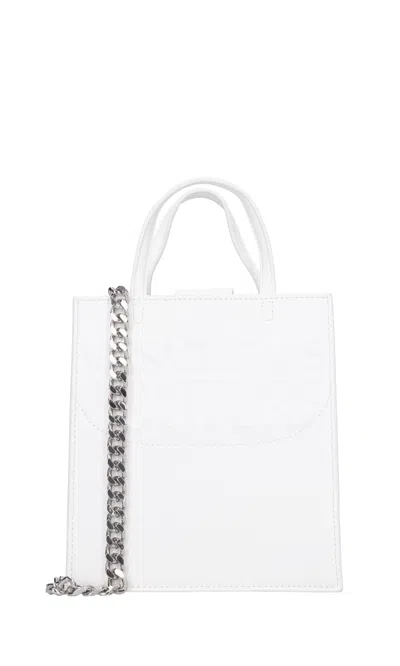 Versace Jeans Couture Bags... White In Bianco Chiari E Naturali