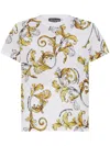 Versace Jeans Couture Barocco Outline T-shirt In White