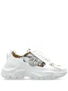 VERSACE JEANS COUTURE BAROCCO PANELLED SNEAKERS