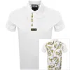 Versace Jeans Couture Barocco Polo T Shirt White In White